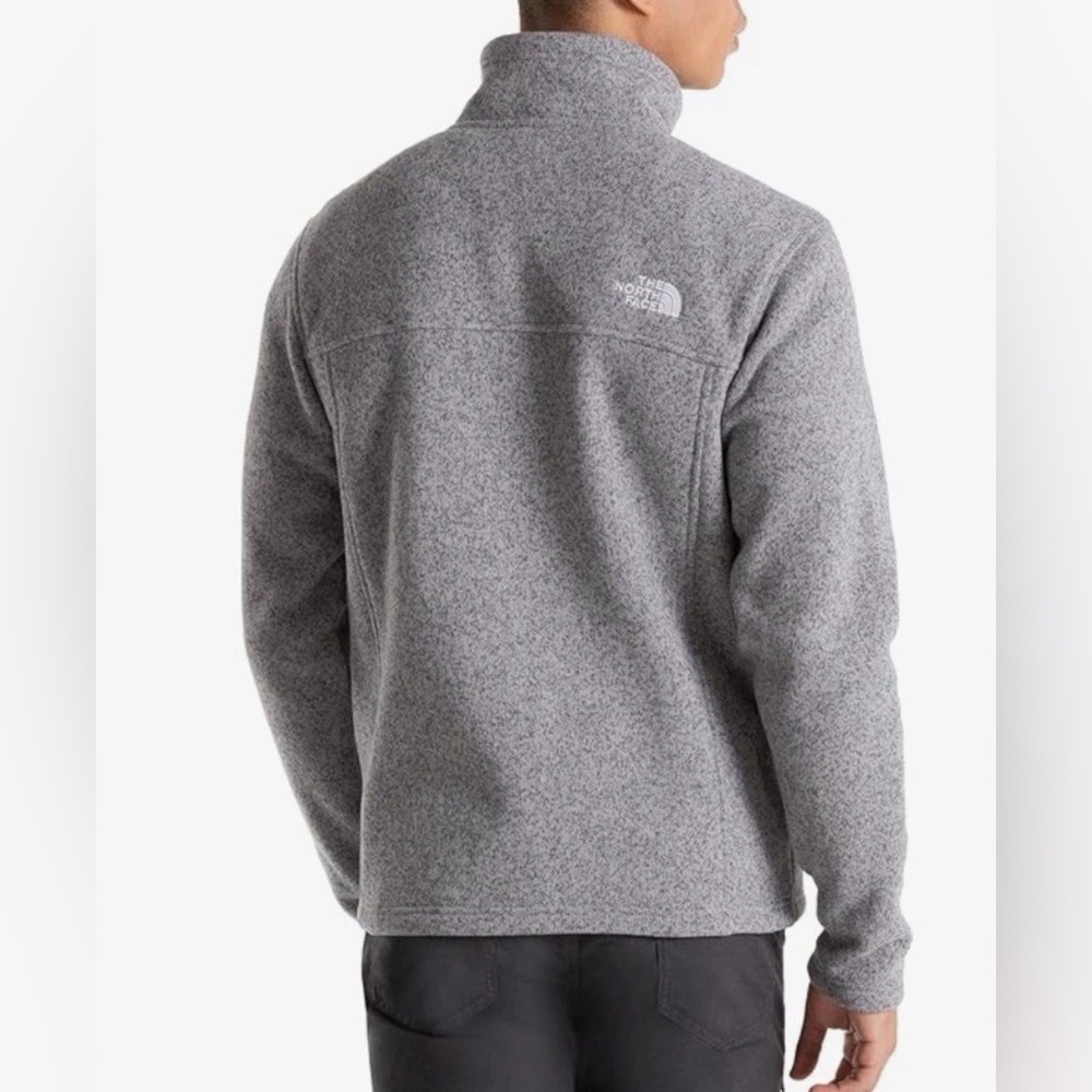 NWT— The North Face Heather Gray Fleece —XXL - Picture 4 of 8